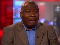 Guy Goma on News 24