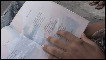 Reading a book