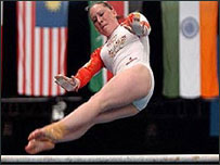 Gymnastics action