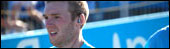 Runner finishing Great North Run 2008