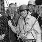 BBC Radio Ulster's 'Morning Extra'. Linda was about to abseil down the outside of Broadcasting House, live on air!