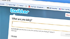 Twitter page