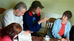 People discussing things
