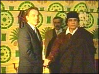 معمر قذافی 
