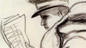 One of the evocative pictures painted during the D-Day campaign by Mark Arman, MBE, who was a CO during the campaign