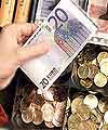 Euro notes and coins