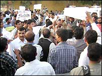 صحافیوں کا احتجاج