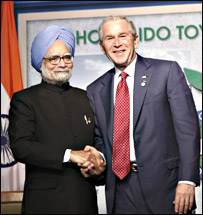बुश-मनमोहन