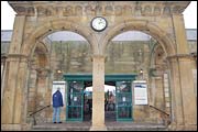 Clock at Whitby Station