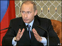 Rusya Federasyonu Başkanı Vladimir Putin