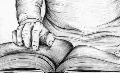 An open book