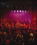 Rave scene in the 1980's Manchester