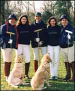 Polo players