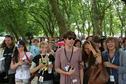 Grimmy with his abundant fans!