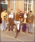 The bike ride 