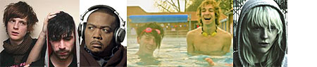 Foals, Timbaland, the Mystery Jets, Laura Marling