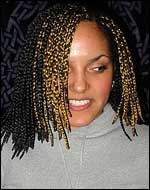girl with braids