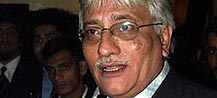 President of the Indian RFU Pramod Khanna