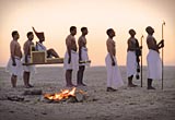 A reconstruction of an alignment ceremony