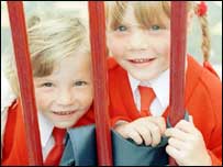school children
