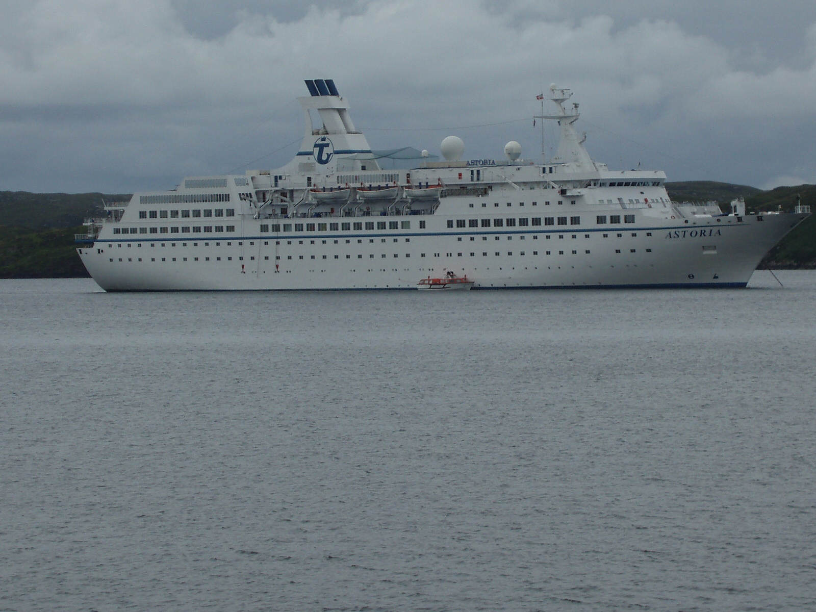 MV Astoria by day