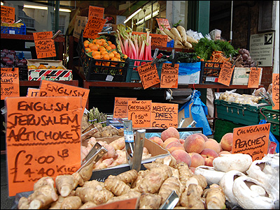 Vegetables for sale