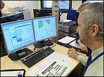 maps on screens