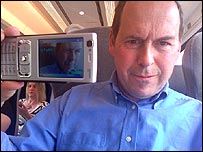 Rory on the train