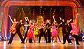 The girls' group dance