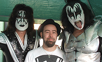 Dan Carter with Kiss