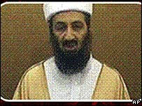 Bin Ladin'e ait olduğu söylenen görüntü
