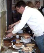 Robert Rees tasting recipes