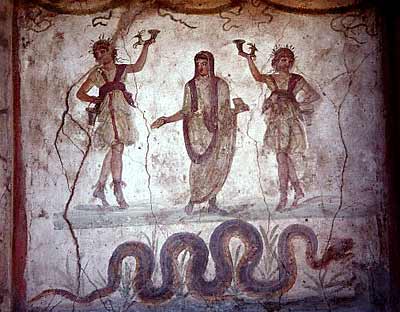 Lararium from the House of the Vetti