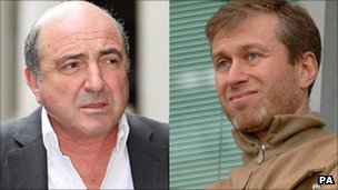 Борис Березовский и Роман Абрамович