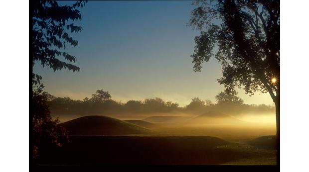 The Hopewell Culture National Historical Park. Photo taken by Joe Murray, Courtesy of the National Park Service.
