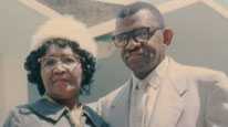 Oscar Chesterfield Harriott and Mina Love