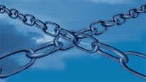 crossed chains