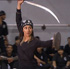 Anita Rani practicing gtaka move