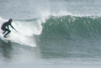 Mark on a left