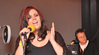 Rumer performs at the Roundhouse for Simon Mayo.