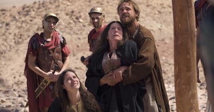 Mary, Mary Magdalene and John at Golgotha