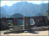 Inca settlement