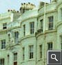 Bay windows in Brunswick Place