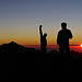 Sunset at camp one (4900m)