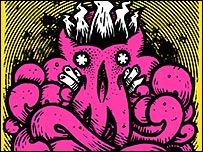 Graham Pilling's Genghis Tron (detail)