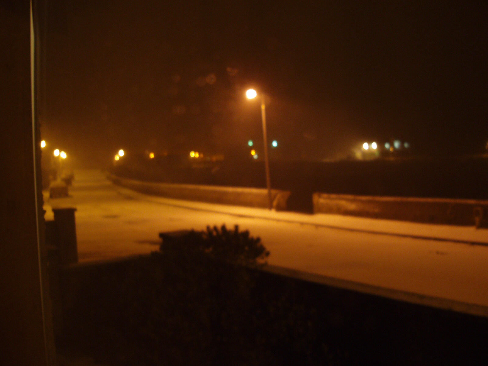 Newton at midnight