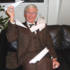 A rather dapper Mr O'Grady finds time to play with paper aeroplanes...