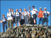 The victorious team