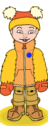 child wearing fleece