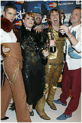 The Scissor Sisters with their awards